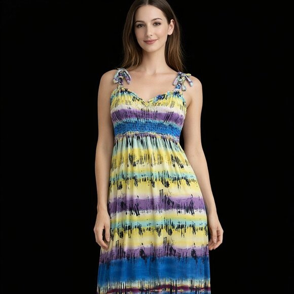 Max & Cleo Dresses & Skirts - Max & Cleo Multicolor Striped Dress
